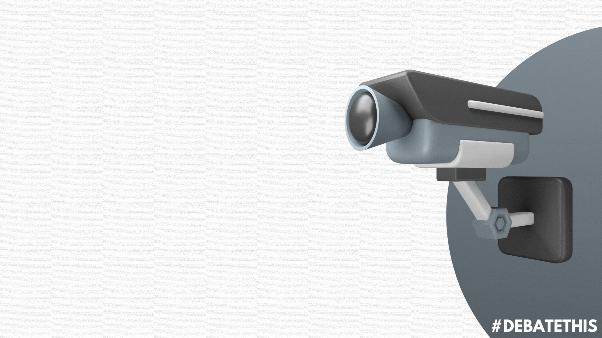 #DebateThis - Should the use of surveillance cameras in public places be increased?