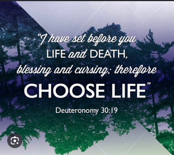 Deuteronomy 30:7-10, 15-20 Make the right choice!!!!!