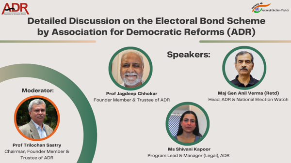 Detailed Discussion on the Electoral Bond Scheme by ADR (Part 3/3)