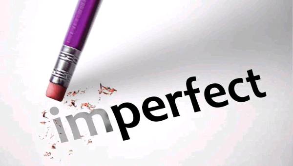 Try on some imperfect things