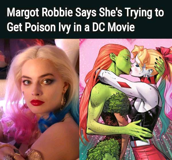 Harley Quinn wishes for Poison Ivy to join the DC universe