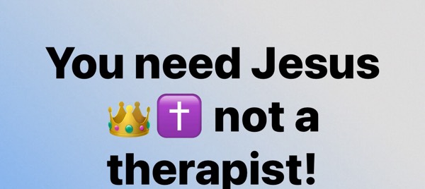 Jesus AND Therapy