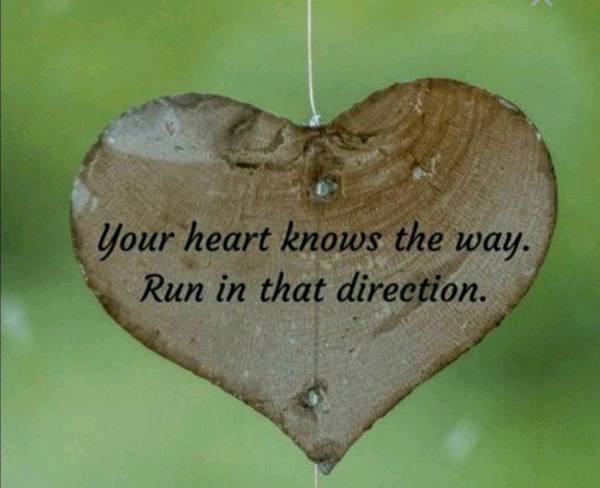 Only the Heart knows!