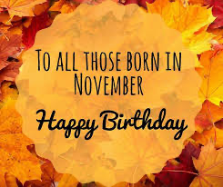 #happybirthdayswell| Happy Birthday NOVEMBER friends!!! #ladyfi #novemberbirthdays