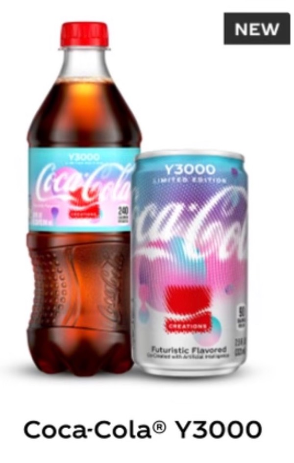 AI Coke Flavor yuk Year 3000