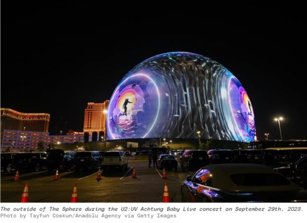 The Sphere Las Vegas Premiere