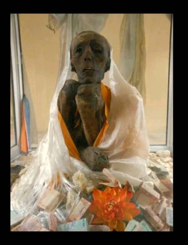 The mysterious mummy of Sangha Tenzin.