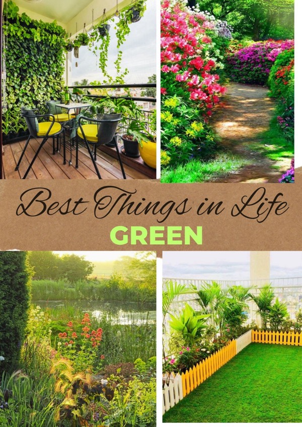 #Perspective | Best Things in Life are GREEN!