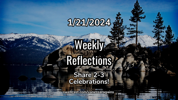 #WeeklyReflections 1/21