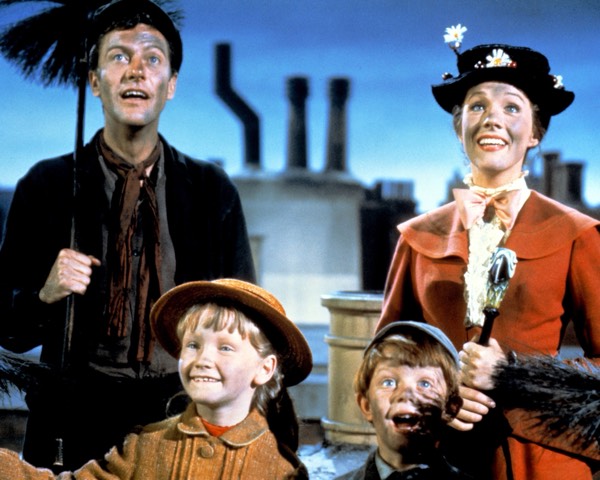 Watching Mary Poppins on Mother's Day