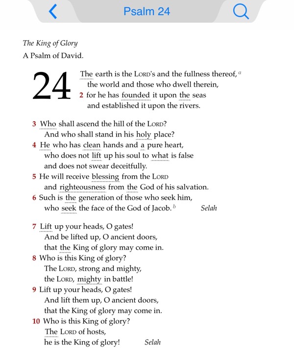Lord of Hosts, King of Glory!