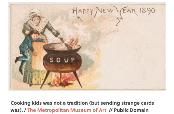 Victorian New Years Traditions