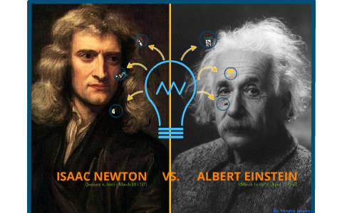Issac Newton Vs Albert Einstein