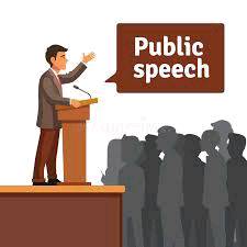 Public  speaking