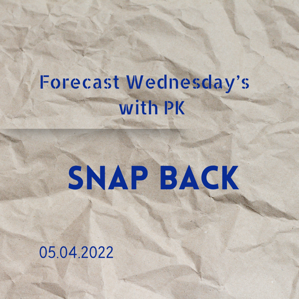 Forecast Wednesday’s: Snapback