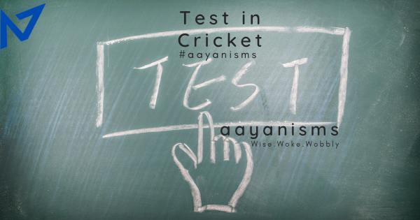 Test in Cricket