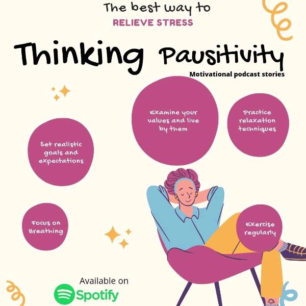 Thinking pausitivity - why those tears ? A motivational podcast short story series available on Amazon music, Spotify, Google podcast etc