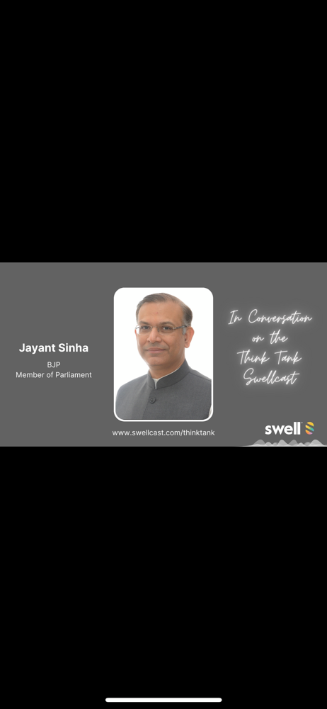 In conversation with Member of Parliament Jayant Sinha