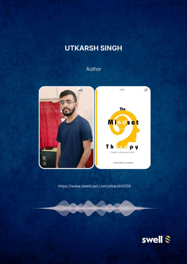 #TalkTo Utkarsh Singh Author Of Mindset Therapy