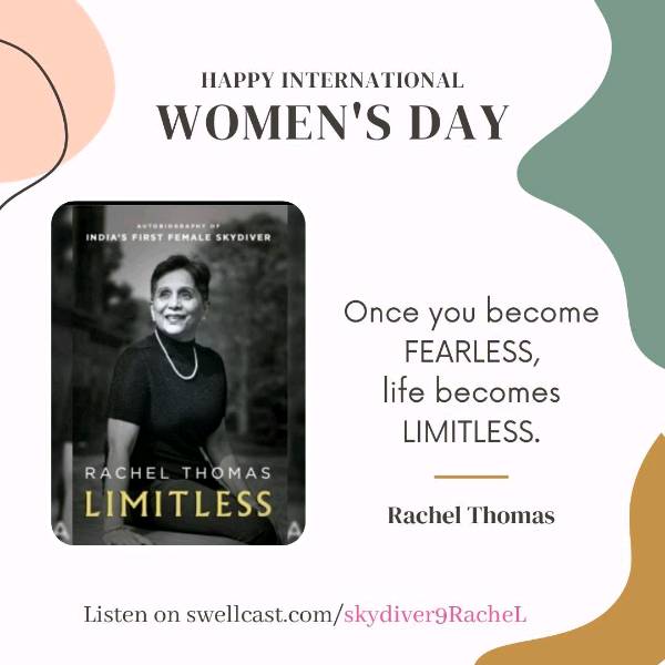 Padmashri. Rachel Thomas | Rising When you Fall - A Women's Day Message!