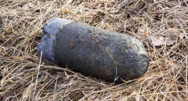Unexploded shell found at Gettysburg