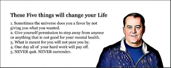 These Five Things Will Change Your Life