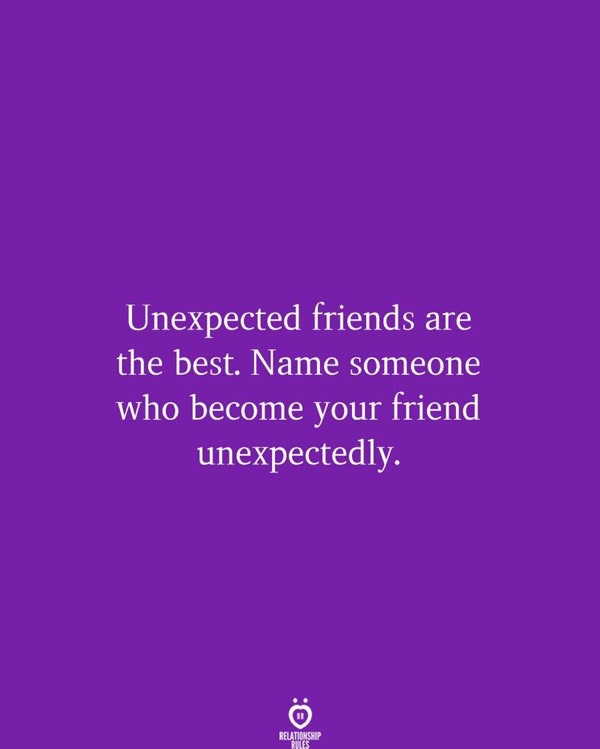 Are unexpected friendships the best? 🫂