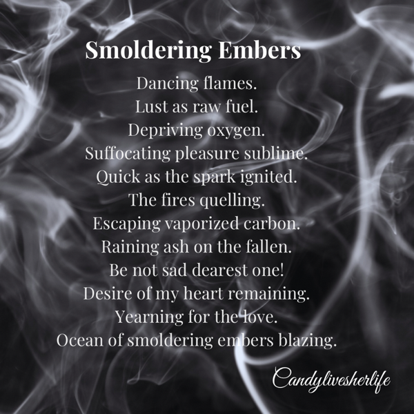 Poem: Smouldering Embers