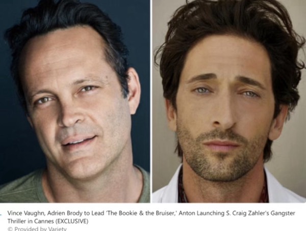The Bookie & the Bruiser a new film with Vince Vaughn, Adrien Brody