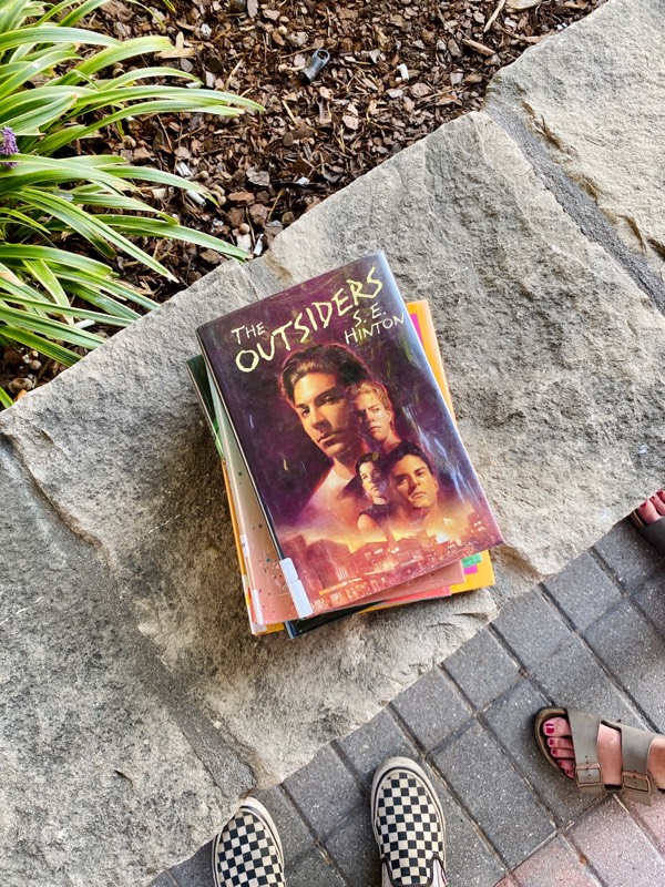 Did you read The Outsiders for school?