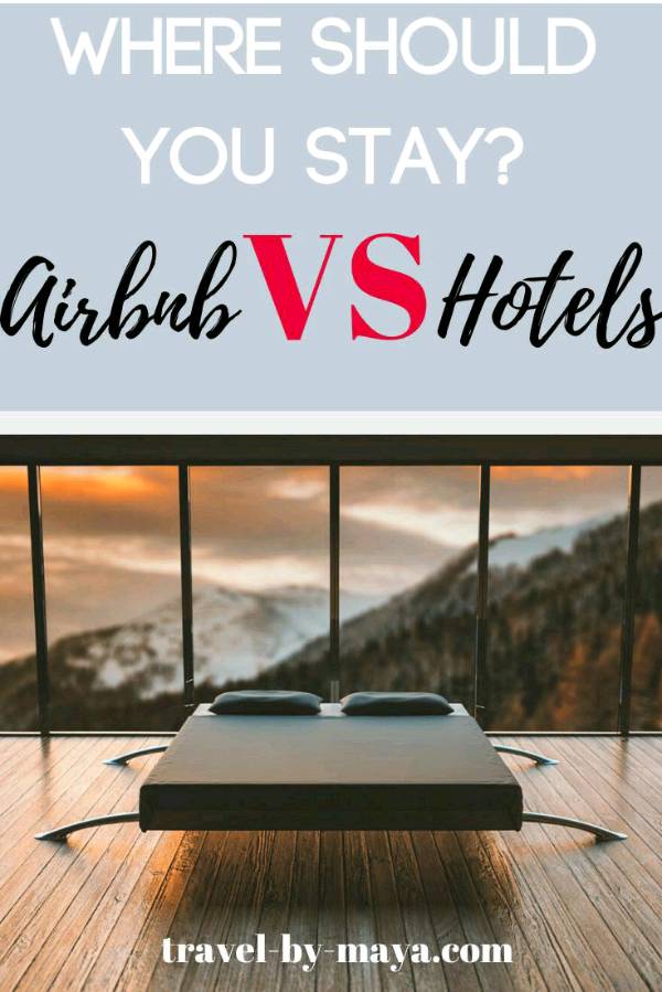 Airbnb vs hotels