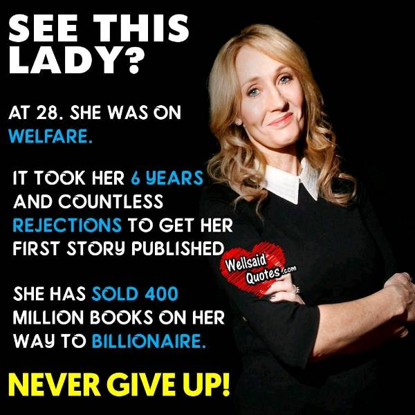 From Rags to Riches:The success story of JK Rowling
