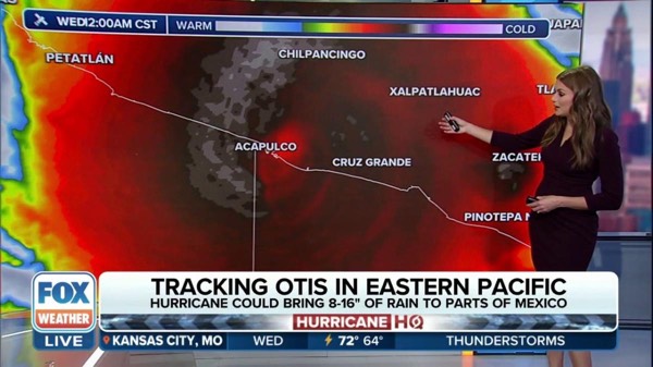 10:33 - PRAYERS TO MEXICO 🇲🇽 - HURRICANE #OTIS & EARTHQUAKE