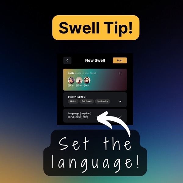 How to tag your Hindi language swells and get them discovered!