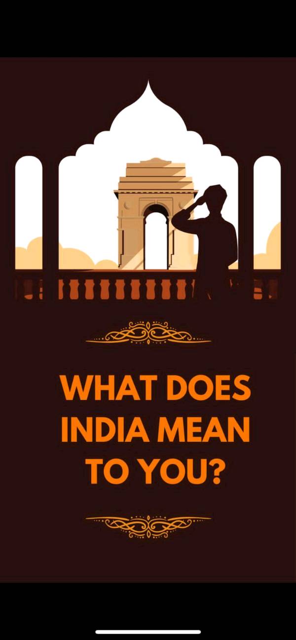 What does India mean to you?