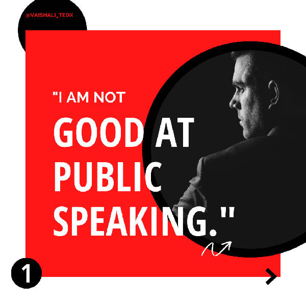 Myth: I’m not good at public speaking