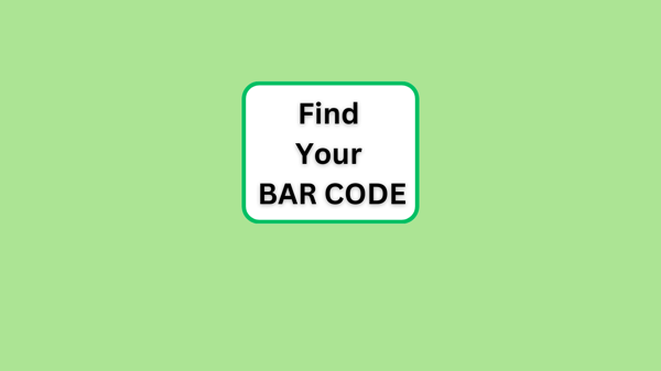 Find Your BAR CODE