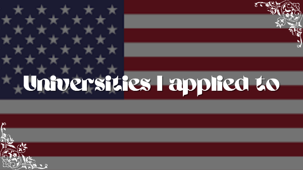 Applying to Universities in the U.S. - Part 1