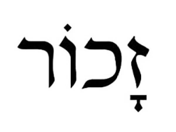 Hebrew Word: Lizkor