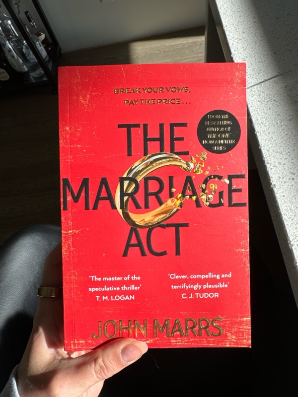 #BookReview |The Marriage Act A great book that I read recently...
