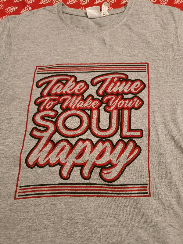 It's Tee talk time. Happy soul time.