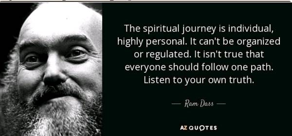 Your Spiritual Journey is YOURS - A little advice to aid your progress.