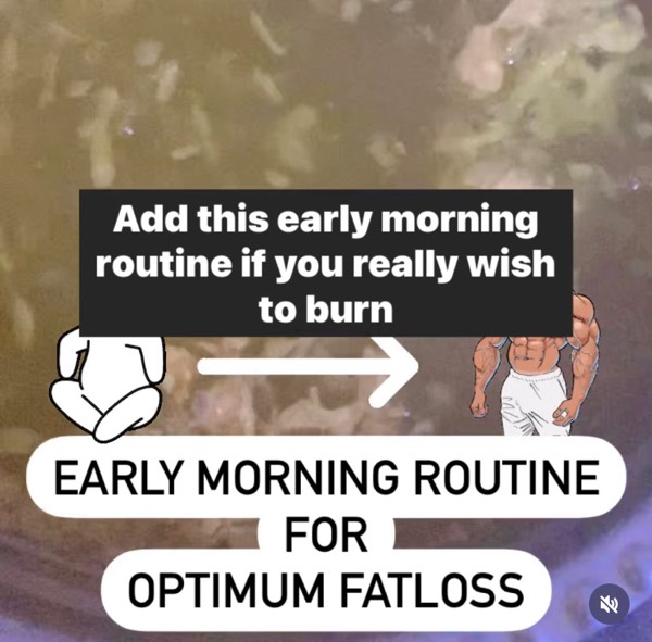 BURN your BELLYFAT with a morning ROUTINE & a ✌️NOT SO MAGICAL✌️ concoction