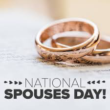 Today is National Spouses Day! 💍👰🏽🤵🏼💒💖👩‍❤️‍👨