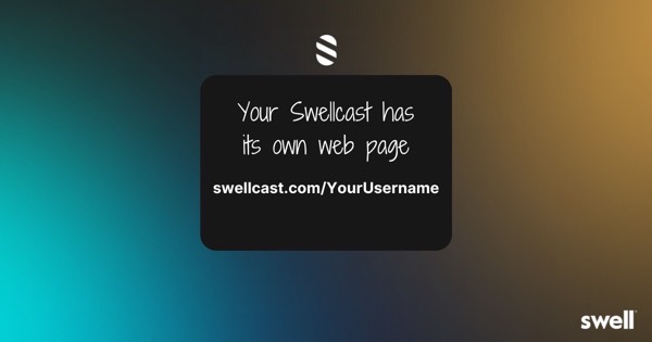 Did you know? Your Swellcast has a web page