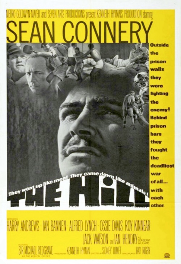 Forgotten Films: The Hill (1965, directed by Sidney Lumet and starrimg Sean Connery)