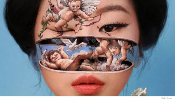 A surreal body painting artist ftom South Korea finds success