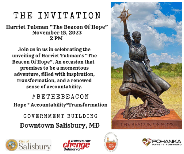 #BeTheBeacon Hareiet Tubman Beacon Of Hope Campaign events.