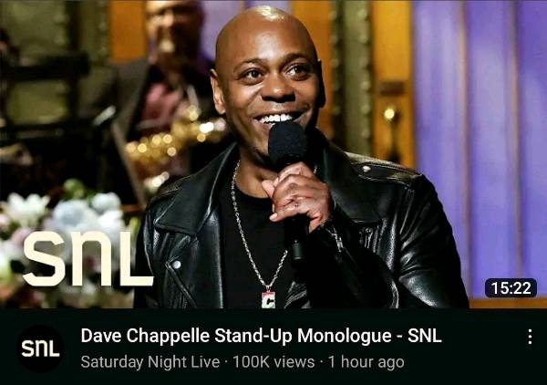Dave Chappelle on SNL