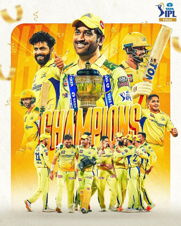 Champions of TATA IPL 🏆